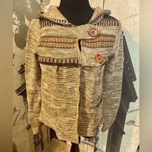 Adorable knitted jacket by Like,love in size medium